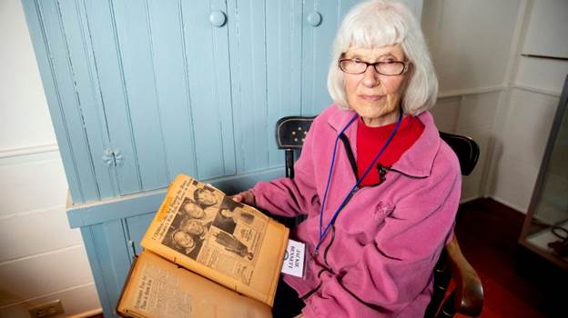 Jackie Parlato Bennett, 84, was 4 years old