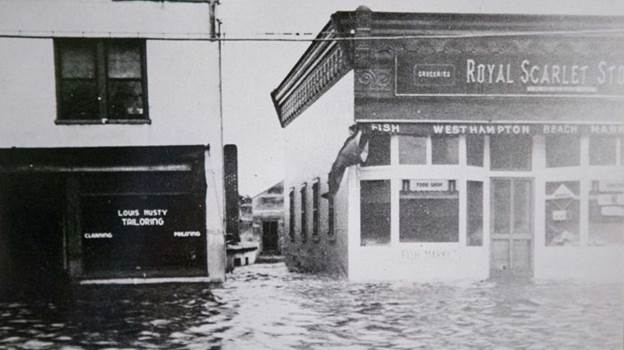 The 1938 Long Island Express created this flooding