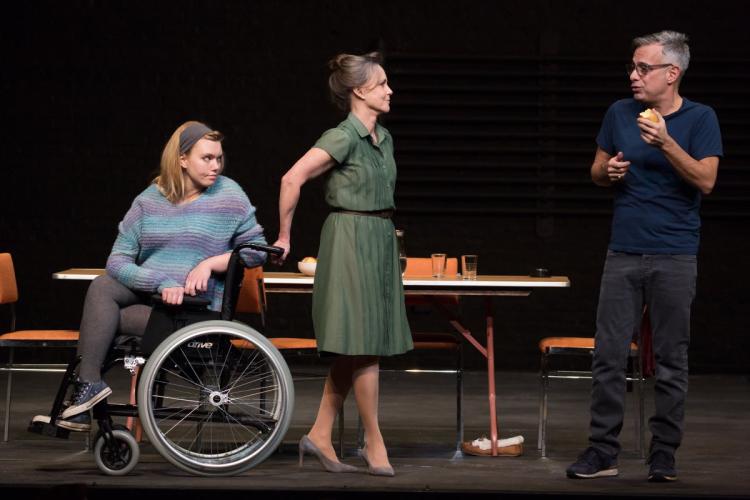A family affair: Madison Ferris, Sally Field, and Joe Mantello in "The Glass Menagerie"