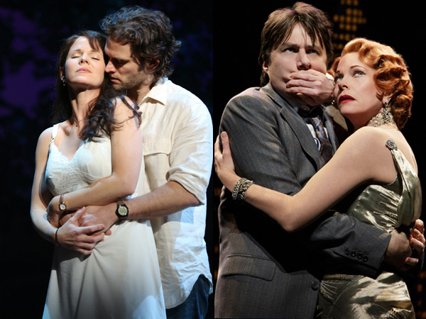 Zach Braff and Marin Mazzie star in Bullets Over Broadway. Steven Pasquale and Kelli O&#39;Hara star in The Bridges of Madison County. Of the four stars, only O&#39;Hara received a 2014 Tony nomination.