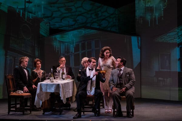 Ciaramitaro, right, plays Giorgio, a middle-class young man who enters the aristocratic circle of the Finzi-Continis.
