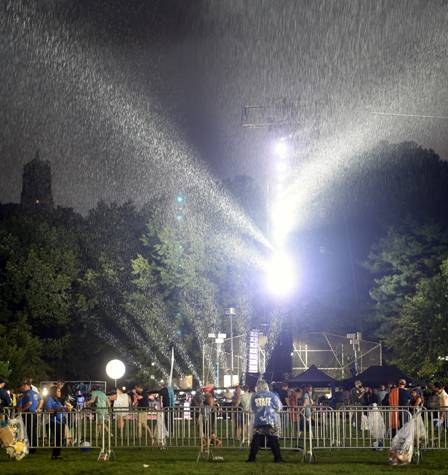 A picture containing outdoor, tree, crowd
Description automatically generated